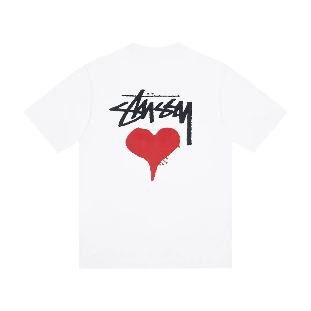 🔥 012# P55 （In Stock ） Stussy T Same Style ：Black White Size：S M L XL ： 260 ：